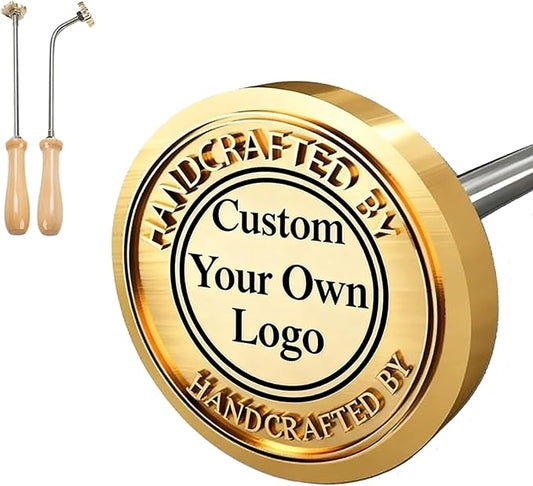 Custom Branding Iron for Wood, Personalized Logo Branding Iron Stamp for Wood, Leather, Meat, Metal Branding Iron Leather Stamps, Wedding Gifts, Handmade Gifts
