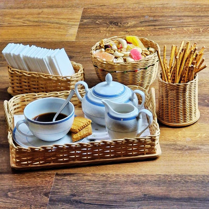 PEDDIG SHOP Beaded Basket Weaving Kit – DIY Rattan Craft Set for Beginners & Adults – Complete Basket Making Kit with Wooden Beading & Step-by-Step Guide - Image 5