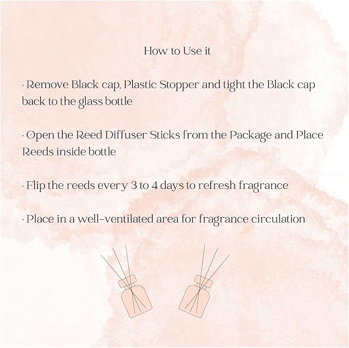 Preston and Lee Reed Diffuser Set | 100 ml (3.4 fl oz) Passionfruit and Pineapple Scent | Reed Diffuser Set | Aromatherapy Diffusers | Natural Reed Diffuser Oil for Home and Spa Fragrance