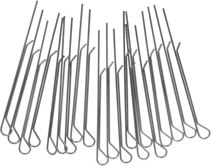 20pcs Wick Holders for Candle Making Carbon Steel Wick Centering Tools for Tealight and Oil Lamp Essential Accessory for DIY Crafting Projects