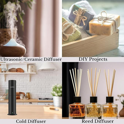 Scentia Hotel Diffuser Oil Inspired by Ferrari - 50 ml 1.69 fl oz - Fragrance Oil Blend White Tea, Cedarwood & Soku Lime for Aromatherapy Diffusers and Humidifiers - London Calling, Thanksgiving Gift