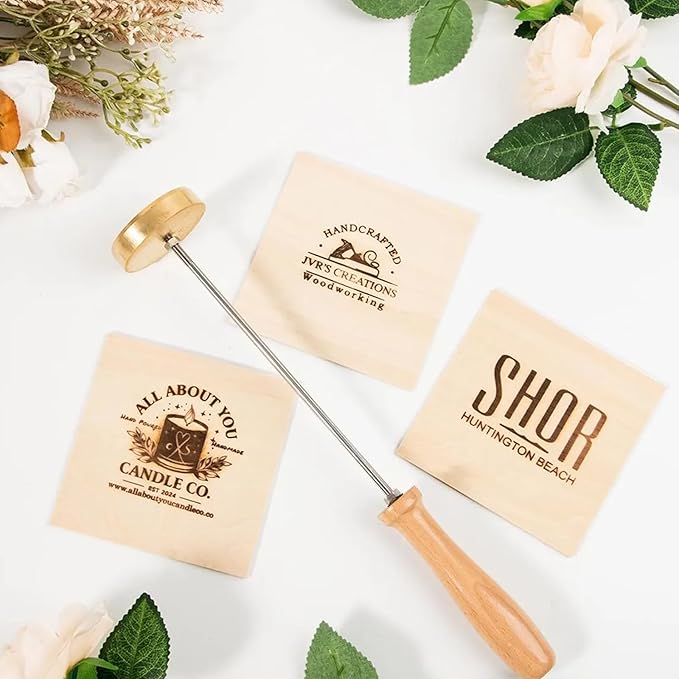 Custom Branding Iron for Wood, Personalized Logo Branding Iron Stamp for Wood, Leather, Meat, Metal Branding Iron Leather Stamps, Wedding Gifts, Handmade Gifts