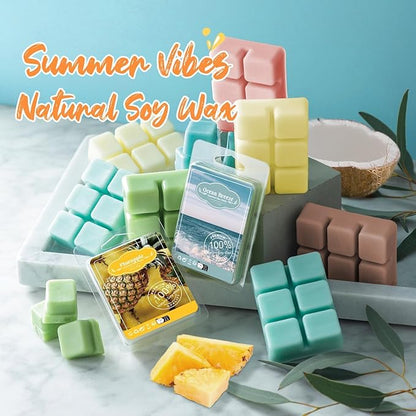 Thickened Wax Melt Molds Containers Clamshells Packaging for Wax Melts,Wax Tart Packaging for Enterprises or Households,Wax Seal Mold,Scentsy Wax Melts,Soy Wax,Wax Melt Warmer (110pcs)