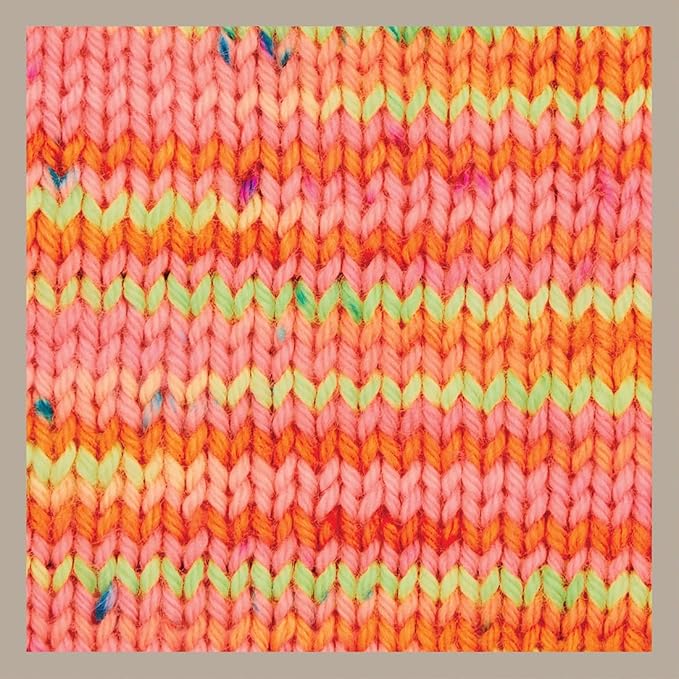 KnitPro Symfonie Hand Dyed Yarn | Extra Fine Merino Wool & Polyamide Blend for Knitting & Crocheting, Fingering Weight, Oeko-TEX Certified 400m, 100g Skein | Terra Variegated Galaxy Glow