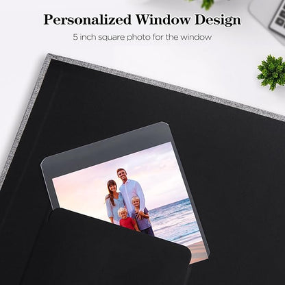 Mublalbum Photo Album 4x6 1000 Photos Linen Cover Large Picture Book Holds Horizontal and Vertical Pockets for Wedding Family Anniversary and Baby (Beige)