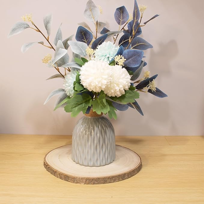 Large Unfinished Wood Slices for Centerpieces 10 Pcs 9-10 inches Natural Wood centerpieces for Tables Table Decor, Rustic Wedding Centerpieces，Wood Rounds for Crafts, and Wooden Christmas Decoration