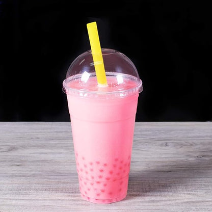 Karat [1,600 ct] 9" Boba Straws (10mm Diameter), Individually Wrapped, Assorted Solid Colors (C9060s)