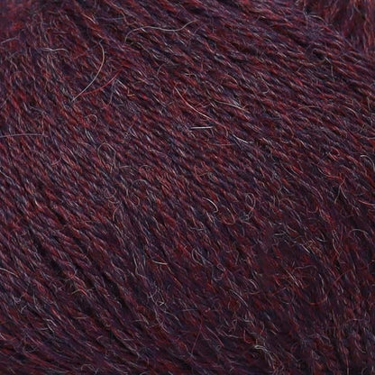 100% Baby Alpaca Yarn Wool Set of 3 Skeins (150 Grams) DK Weight - Made in Peru - Heavenly Soft and Perfect for Knitting and Crocheting (Plum, DK)