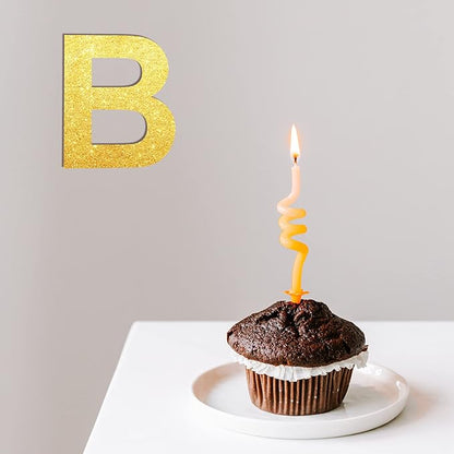12 Inch Wooden Letter B, 1/4 Inch Thick Large Unfinished Wood Letter for DIY Crafts Home Wall Decor
