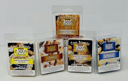 Scented Wax Melts Bar Cubes - 20 Pack - The Ultimate Bakery Set - Made in The USA - Wax Bars Wax Cubes for Scented Wax melt Warmer