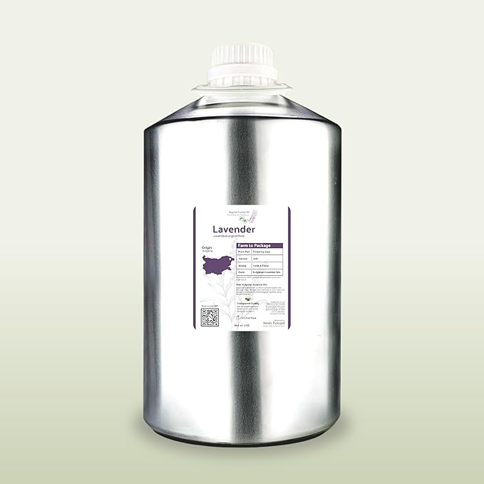 Nature Packaged Lavender Oil - Bulgarian Essential Oils - Lavender Diffuser - Pure Therapeutic Grade (22lbs)
