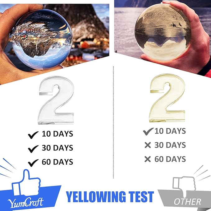 UV Resin - 2000g Crystal Clear UV Curing Resin, Low Odor Hard Type Ultraviolet Cure Resins for DIY Jewelry Making, Crafts, Painting - Transparent Bubbles Free Epoxy for Casting, Statue