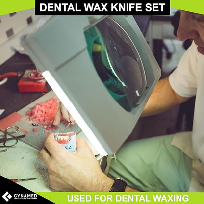 CYNAMED Stainless Steel Spatula Wax & Clay Sculpting Tool Carver Set (12PK)