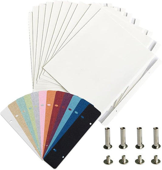 Vienrose Photo Album Self Adhesive Refill Pages for 13x12.6 inch Photo Album (10 Sheets/ 20 Pages)