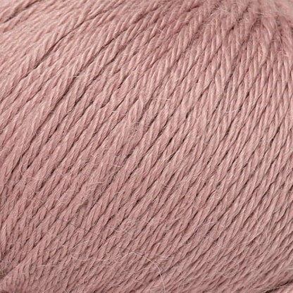 100% Baby Alpaca Yarn Wool Set of 6 Skeins (300 Grams) DK Weight - Made in Peru - Heavenly Soft and Perfect for Knitting and Crocheting (Antique Rose, DK - 6 Skeins)