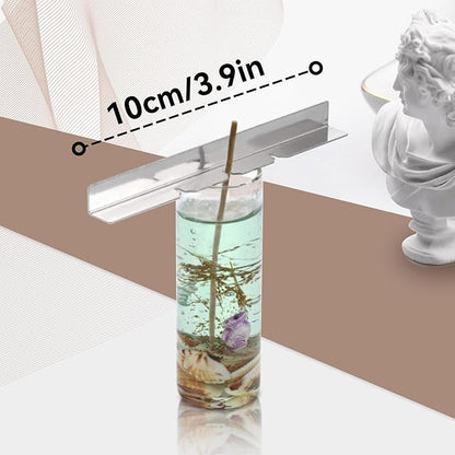 10PCS Candle Wick Holders, Candle Wick Centering Device Metal Candles Bar Device Centering Tool for DIY Craft Making
