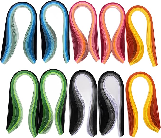 SparkFeng Quilling Kits DIY Craft Supplies, Complete Paper Quilling Tool Set with Electric Pen, 1000 Colorful Paper Strips for Beginners, Includes Storage Box and Various Quilling Tools for
