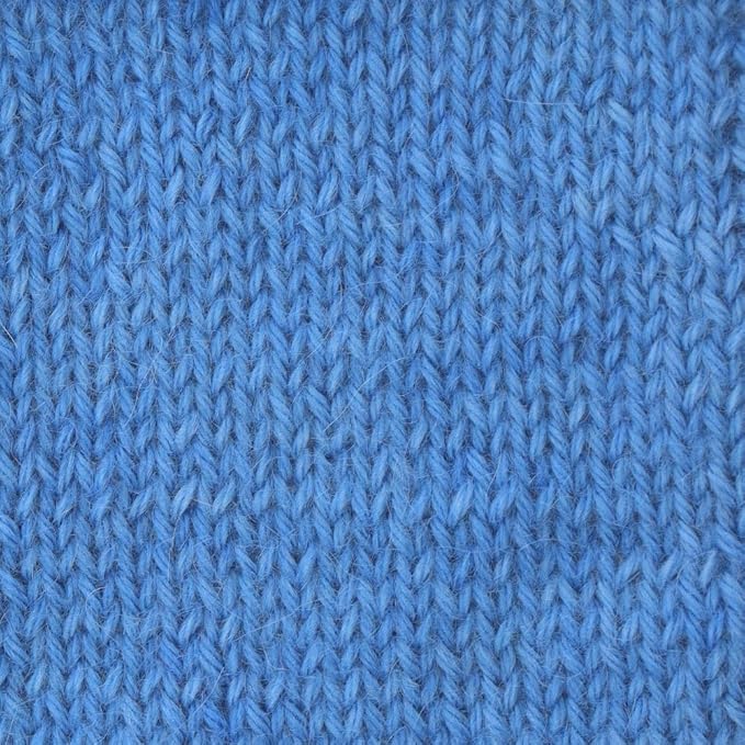 100% Baby Alpaca Yarn Wool 100g Hank DK Weight Hand Dyed Made in Peru - Heavenly Soft and Perfect for Knitting and Crocheting (Little Boy Blue, DK Hand Dyed - 100g Hank)