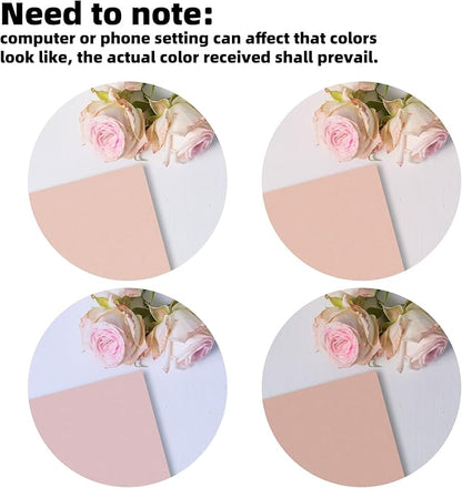 Vienrose 8 x 8 Inch Scrapbook Photo Album, Linen Hardcover Photo Book with 40 White Pages, DIY Memory Book Kit with Accessories for Wedding, Baby Shower, Travel, Christmas (Pink, 20 Sheets)