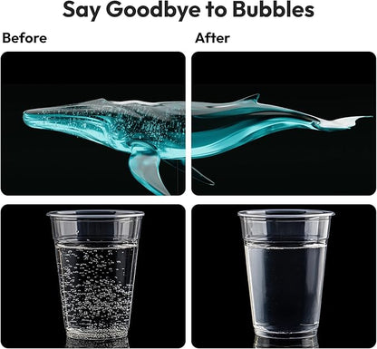 Resiners Resin Bubble Remover Airless Pro, 3 Min Remove 99.99% Bubbles, 99kPa Vacuum Chamber (20L/min), 3.2L Big Capacity for All Epoxy,UV Resin,Silicone,Art Crafts,Jewelry Making (Patented)