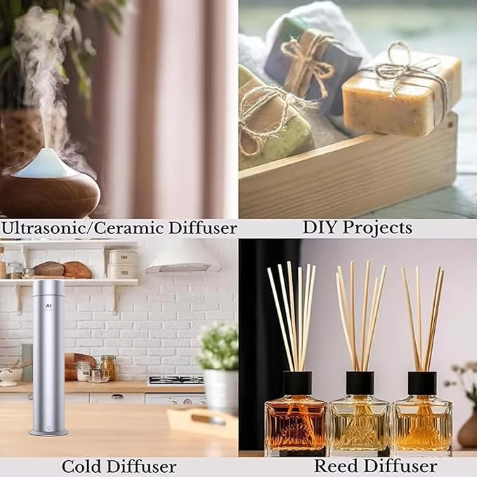 Luxury Hotel-Inspired Diffuser Oil 24K Magic 120ml – Citrus, Lemongrass, Jasmine – Inspired by W Hotels - Diffuser Refill Oil - Luxury Aromatherapy Oils - Home Fragrance Oils for Ultrasonic Diffusers