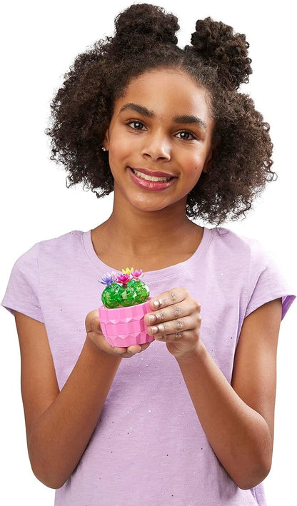 Crystal Gem Creations Jewel Succulents Kit by RoseArt, 175+ Pieces, Great for Adults, Tweens and Children Ages 8+