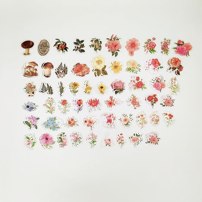 251PCS Vintage Scrapbook Supplies Pack, Scrapbooking Paper and Stickers Ephemera Bundle Junk Journal Kit for Art Aesthetic Journaling Collage Decoupage Craft (Mountain and Fields)