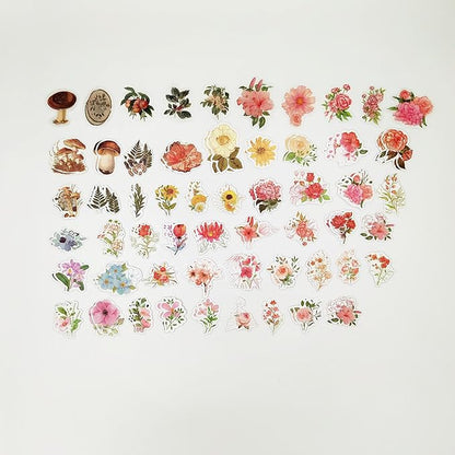 251PCS Vintage Scrapbook Supplies Pack, Scrapbooking Paper and Stickers Ephemera Bundle Junk Journal Kit for Art Aesthetic Journaling Collage Decoupage Craft (Mountain and Fields)