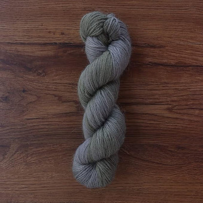100% Baby Alpaca Yarn Wool 100g Hank DK Weight Hand Dyed Made in Peru - Heavenly Soft and Perfect for Knitting and Crocheting (Winter Lake, DK Hand Dyed - 100g Hank)