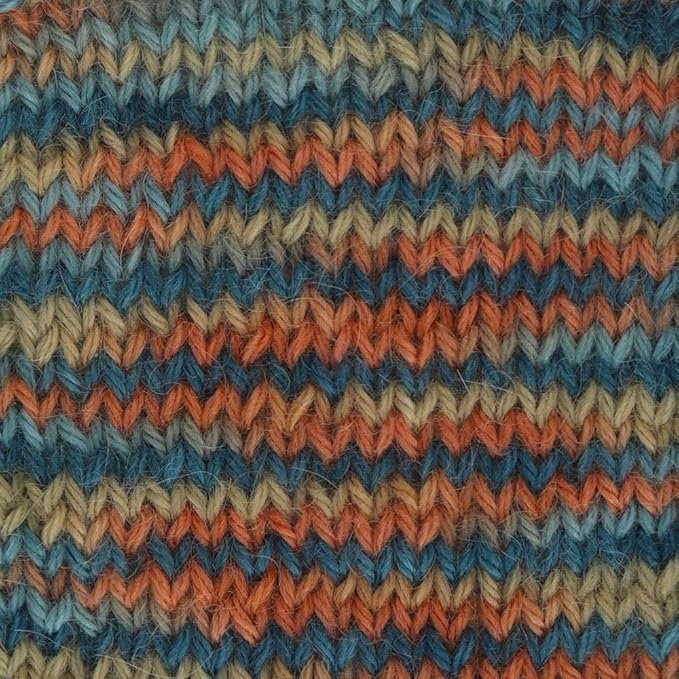 100% Baby Alpaca Yarn Wool 100g Hank DK Weight Hand Dyed Made in Peru - Heavenly Soft and Perfect for Knitting and Crocheting (Fall Harvest, DK Hand Dyed - 100g Hank)