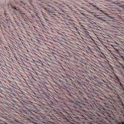 100% Baby Alpaca Yarn Wool Set of 3 Skeins (150 Grams) DK Weight - Made in Peru - Heavenly Soft and Perfect for Knitting and Crocheting (Heather Lilac, DK)