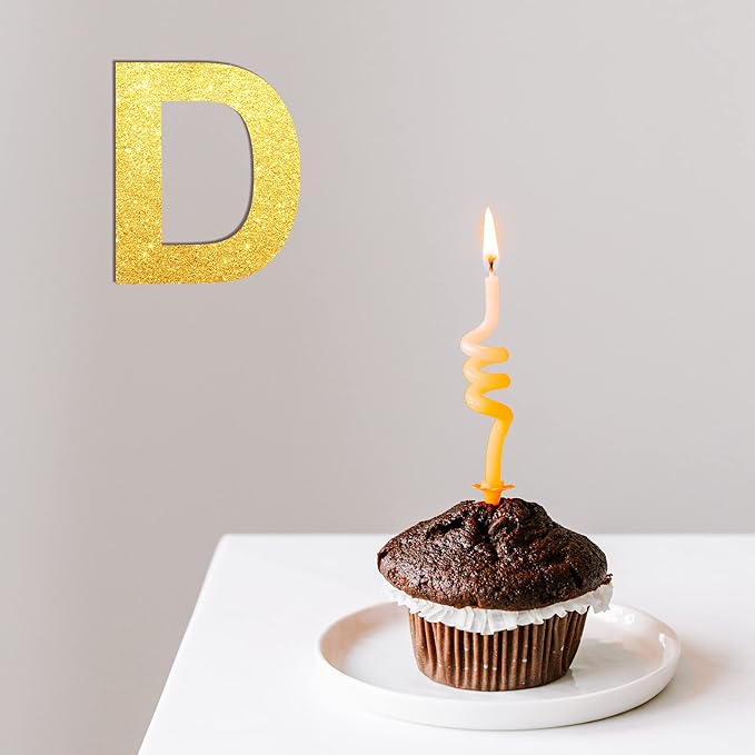 12 Inch Wooden Letter D, 1/4 Inch Thick Large Unfinished Wood Letter for DIY Crafts Home Wall Decor