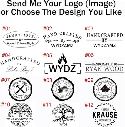 Custom Branding Iron for Wood, Personalized Logo Branding Iron Stamp for Wood, Leather, Meat, Metal Branding Iron Leather Stamps, Wedding Gifts, Handmade Gifts