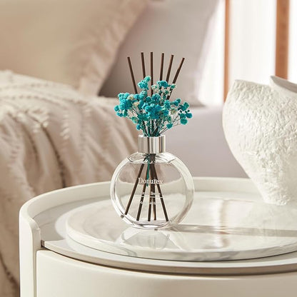 Donurex Flower Reed Diffusers for Home with Ocean Breeze