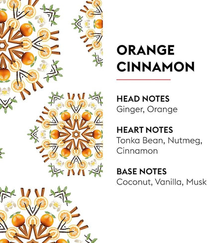 Maison Berger Orange Cinnamon Lampe Berger Refill, 1 Liter (33.8 fl oz), 2-in-1 Catalytic System, Neutralizes Odors and Diffuses Fragrance, Ginger, Orange, Tonka Bean, Nutmeg, Cinnamon, Made in France
