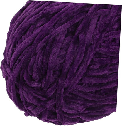 Soft Mid-Weight Colored Wool Yarn for DIY Crafts and Knitting Skin-Friendly Hand-Knitting Yarn for Scarves Sweaters and Home Decor Flexible and Crochet Supply for Beginners and