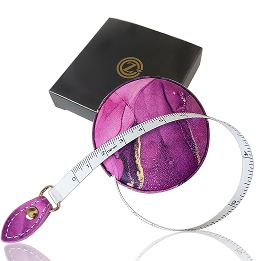 Tape Measure Body Measuring Tape，Medical Body Cloth Tailor Craft Dieting Measuring Tape, Dual Sided Retractable Ruler Colour Printed Soft Tape Measure Retractable