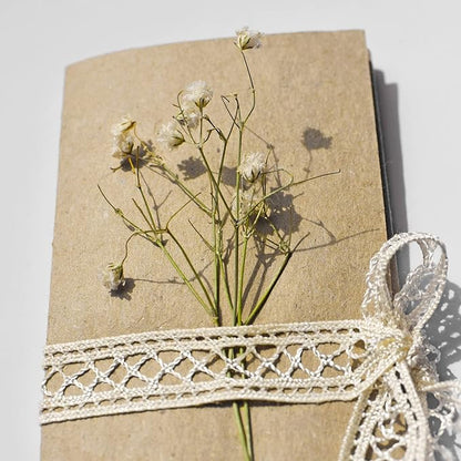 Fumete 300 Pcs Christmas Mini Dried Baby Breath Flowers Wedding Ivory Natural Flowers Bulk Dried Gypsophila for Vase Bride Shower Invitation Card DIY Candle Making Decor Craft Party Resin Art, 2-4 in