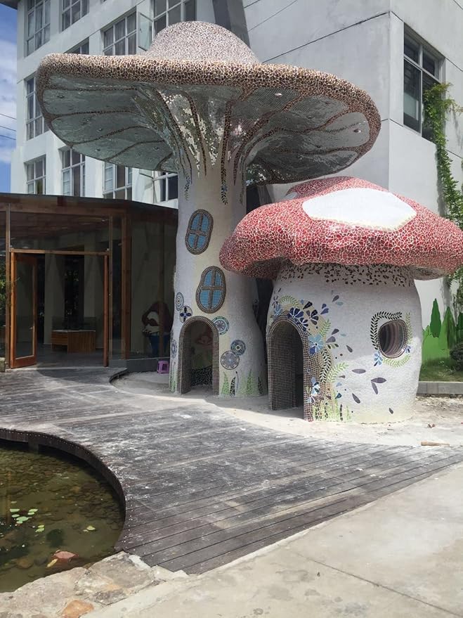 500g/1.1lb Random Color Irregular Ceramics Mosaic Tiles,DIY Making Creative Ceramic Mosaic Tiles for DIY Craft Plates Flowerpots Vases Cups Mosaic Making Supplies (Small Raindrop)