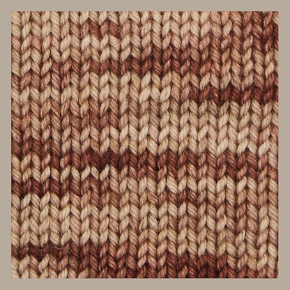 KnitPro Symfonie Hand Dyed Yarn | Extra Fine Merino Wool & Polyamide Blend for Knitting & Crocheting, Fingering Weight, Oeko-TEX Certified 400m, 100g Skein | Terra Variegated Mocha