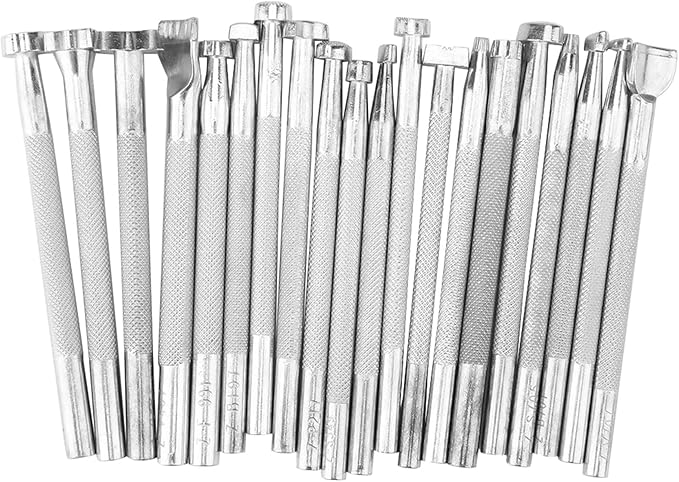 Leather Working Tools Set, 28PCS DIY Stamping and Carving Kit for Handmade Leather Craft - Durable Materials, Easy to Use for Beginners and Professionals