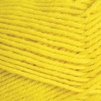 Knit Picks Wool of The Andes Yarn Pack - 10 Skeins of Yellow 100% Wool Worsted Yarn (Buttercup)