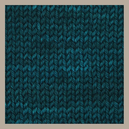 KnitPro Symfonie Hand Dyed Yarn | Extra Fine Merino Wool & Polyamide Blend for Knitting & Crocheting, Fingering Weight, Oeko-TEX Certified 400m, 100g Skein | Terra Semi-Solid Peacock Green