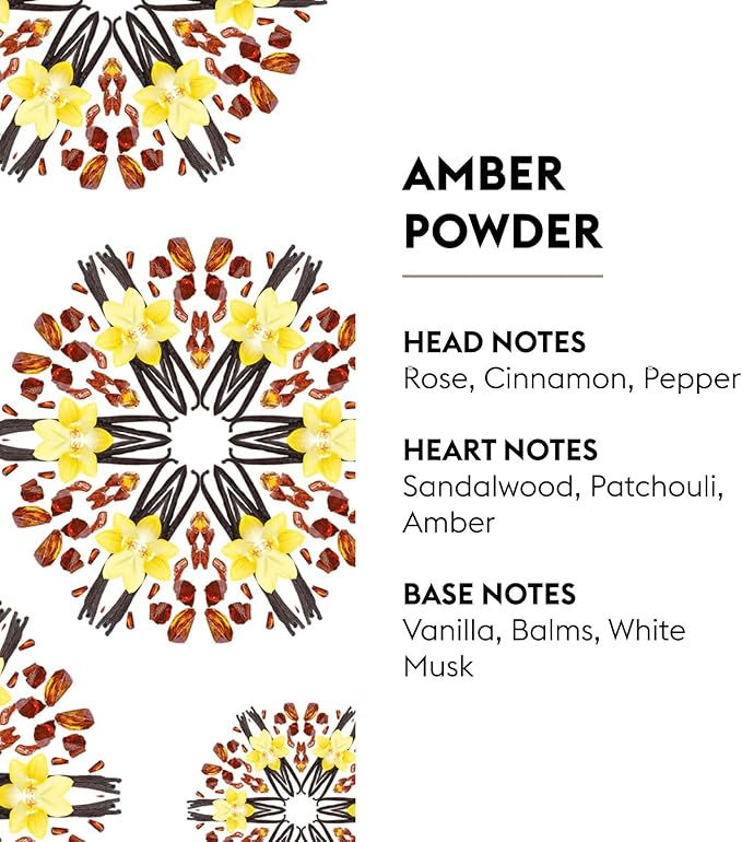 Maison Berger Amber Powder Lampe Berger Refill, 1 Liter (33.8 fl oz), 2-in-1 Catalytic System, Neutralizes Odors and Diffuses Fragrance, Rose, Cinnamon, Pepper, Amber, Made in France