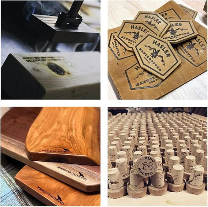 Custom Branding Iron for Wood Logo, for Wood Branding Iron Personalized Branding Iron stmap (1.5"x1.5" Electronic Soldering Iron)