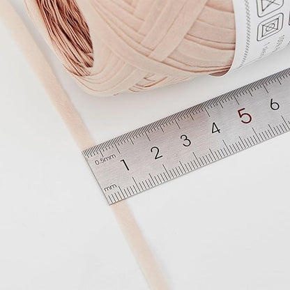 NICEEC 3 Packs Kraft Paper Yarn- Soft Raffia Ribbon Yarn for Crocheting & Knitting, Polyester, DIY Weaving - Total 474yds, 5.3oz - Pink Series