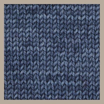 KnitPro Symfonie Hand Dyed Yarn | Extra Fine Merino Wool & Polyamide Blend for Knitting & Crocheting, Fingering Weight, Oeko-TEX Certified 400m, 100g Skein | Terra Semi-Solid Jodhpur Blue