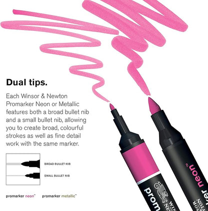 Winsor & Newton Promarker, Set of 24, Mixed Marker Set
