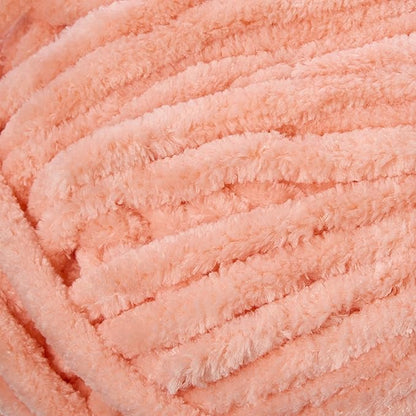 Loops & Threads Sweet Snuggles Yarn - Yarn for Knitting, Crochet, Weaving, and Arts & Crafts - Orange, Polyester, 8.8 oz