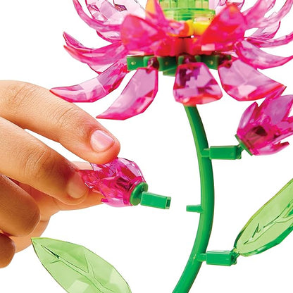 Crystal Gem Creations Blooming Lotus Flower Kit by RoseArt, 75+ Pieces, Great for Adults, Tweens and Children Ages 8+